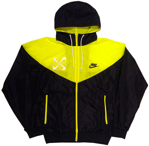 black and yellow nike jogging suit