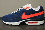 Nike Air Classic BW Textile Dunkelblau Rot Creme Schwarz 579594-460