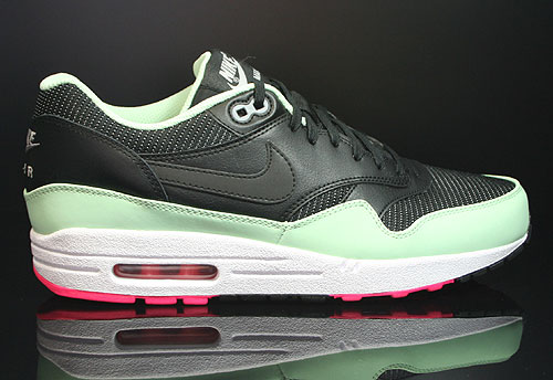Nike Air Max 1 FB Schwarz Mint Pink Silber Sneakers 579920-066