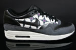 Nike Air Max 1 Schwarz Creme Anthrazit Lila 308866-024