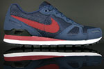 Nike Air Waffle Trainer Dunkelblau Dunkelrot Schwarz Weiss 429628-402