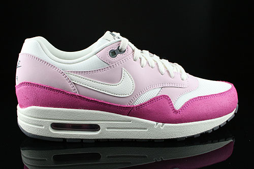 Nike WMNS Air Max 1 Essential Pink Rosa Weiss Anthrazit Sneakers 599820-101