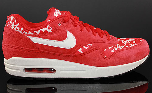 Nike WMNS Air Max 1 Sport Red Sail Sneakers 528898-600