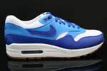 Nike WMNS Air Max 1 Vintage Dunkelblau Blau Weiss Braun 555284-105