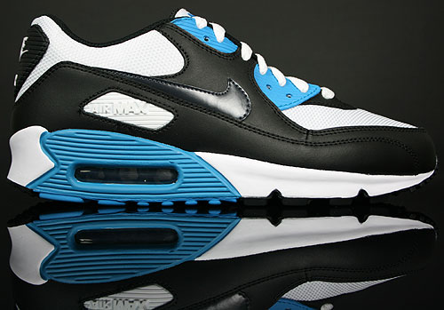 Nike Air Max 90 Black/Anthracite-White-Blue Lacquer 309299-022