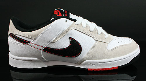 Nike Renzo 2 White Black University Red Sneakers 454291-106