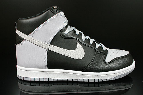 Nike Dunk High Black Wolf Grey White Sneakers 317982-048