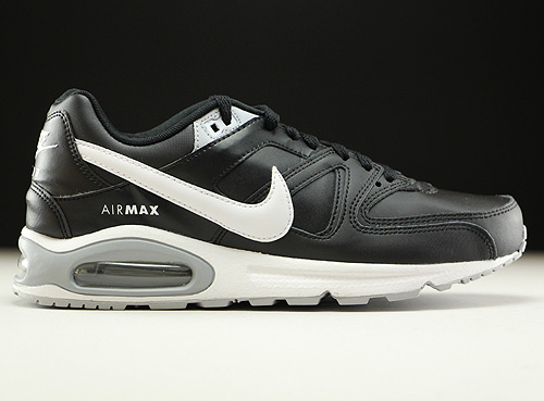 Nike Air Max Command Leather Black White Wolf Grey 749760-010