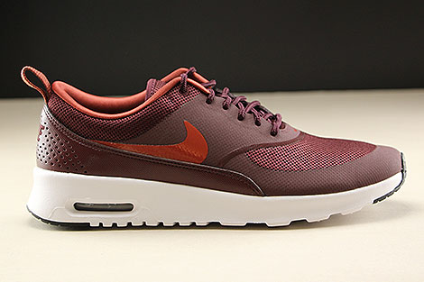 nike air max thea red and black