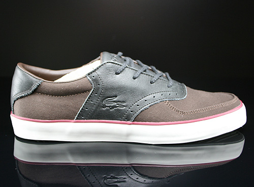 Lacoste Glendon Brogue SRM Dark Brown Black Sneakers 7-27SRM12222B6
