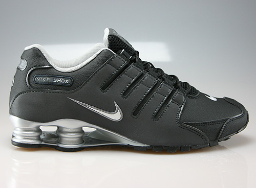 Nike Shox NZ EU Black Anthracite Metallic Silver Sneakers 501524-024