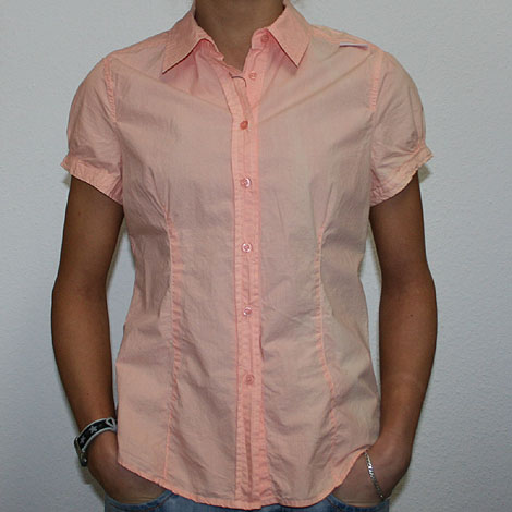 DKNY Bluse Aprikot