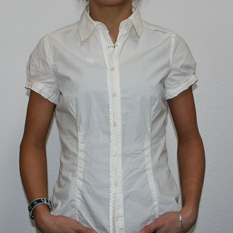 DKNY Bluse Weiss