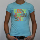 DKNY Jeans NYC T Shirt Lightblue
