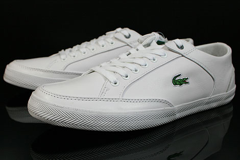 Lacoste Haneda CI SPM LTH Weiss Dunkelrot