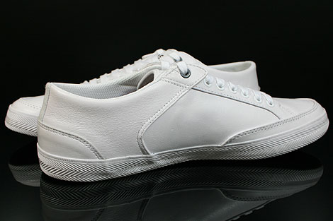 Lacoste Haneda CI SPM LTH Weiss Dunkelrot