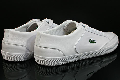Lacoste Haneda CI SPM LTH Weiss Dunkelrot