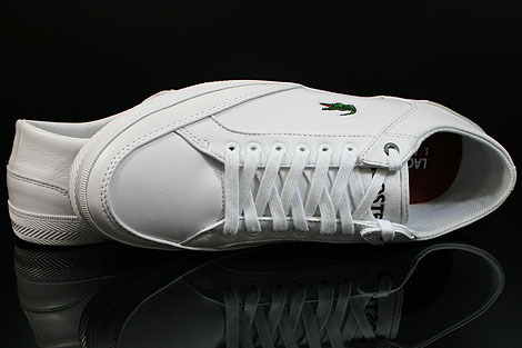 Lacoste Haneda CI SPM LTH Weiss Dunkelrot
