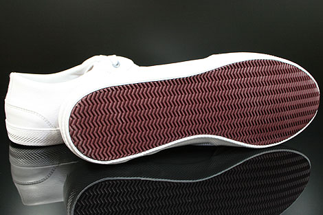 Lacoste Haneda CI SPM LTH Weiss Dunkelrot