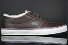 Lacoste Sahira Low Fur SPW LTH Dark Brown Off White