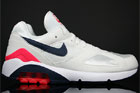 Nike Air 180 White Midnight Navy Silver Red Nike Air 180 White Midnight Navy Silver Red