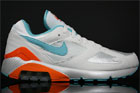 Nike Air 180 White Paradise Aqua Total Orange Nike Air 180 White Paradise Aqua Total Orange