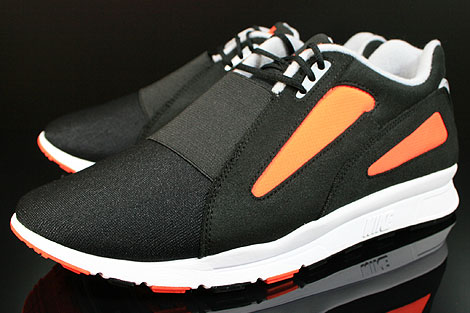 Nike Air Current Black Wolf Grey Total Orange