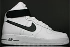 Nike Air Force 1 High Weiss Schwarz Weiss