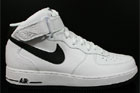 Nike Air Force 1 Mid Weiss Schwarz