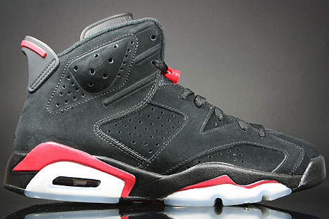 air jordan 6 black varsity red