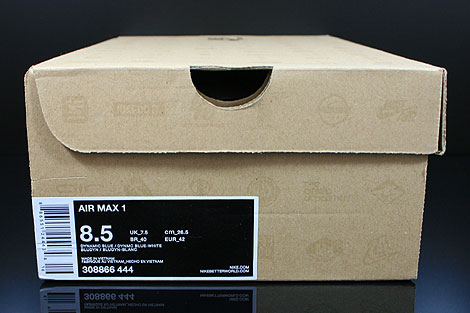 Nike Air Max 1 Blau Weiss