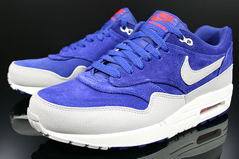 nike air max 1 blue orange