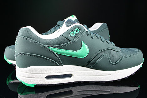 Nike Air Max 1 Premium Vintage Green Gamma Green Black Sail 512033-330 - Purchaze