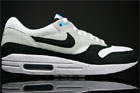 Nike Air Max 1 White Black Neutral Grey Scuba Blue