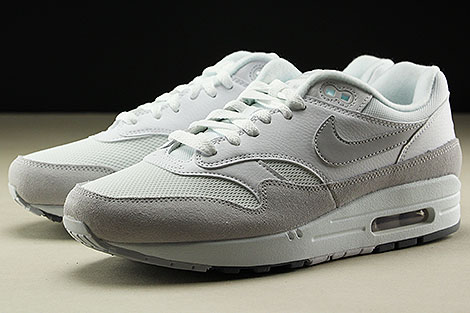 nike air max 1 white and grey