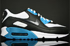 Nike Air Max 90 "Black/Anthracite-White-Blue"