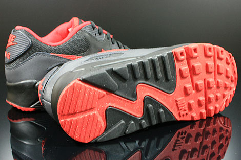 Nike Air Max 90 Black Varsity Red Anthracite Grey