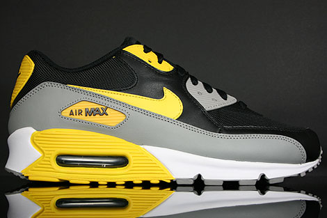 Nike Air Max 90 Black Maize White Medium Grey