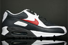 Nike Air Max 90 Dunkelgrau Schwarz Weiss Rot