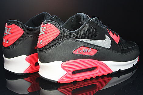 air max 90 wolf grey black red