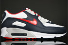 Nike Air Max 90 Obsidian Sport Red White Grey