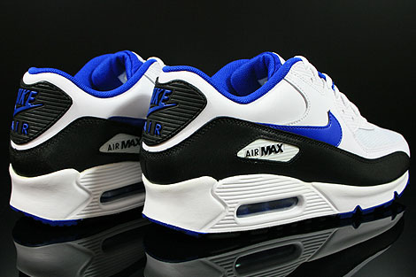 Nike Air Max 90 Weiss Royalblau Schwarz