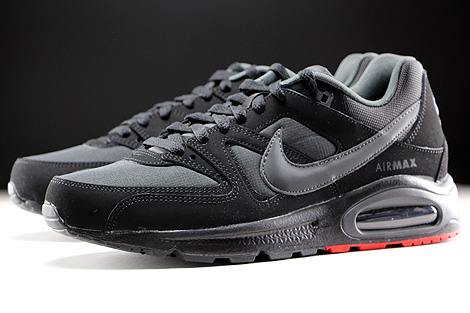nike air max command black red