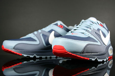 nike air max command leather blue silver