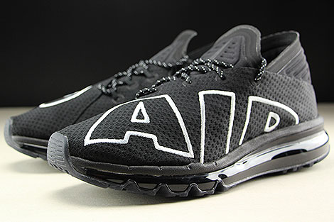 Nike Air Max Flair Black White Sidedetails