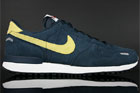 Nike Air Vortex Leather Dunkelblau Gelb Weiss