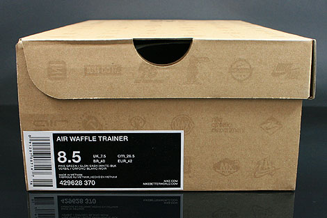 Nike Air Waffle Trainer Pine Green Yellow White Black