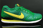 Nike Air Waffle Trainer Gruen Gelb Weiss Schwarz
