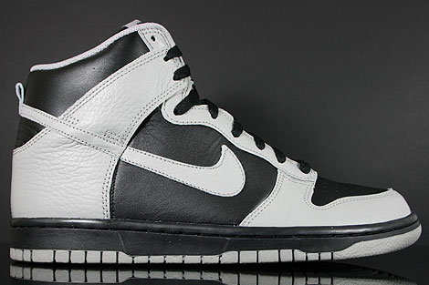 Nike Dunk High Schwarz Grau