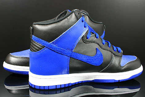 dunk high black old royal